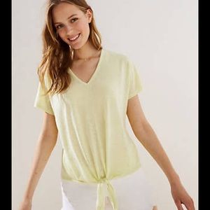 NWT | LOFT | Adorable Tie Hem Dolman Tee | 🎊 HP 🎊